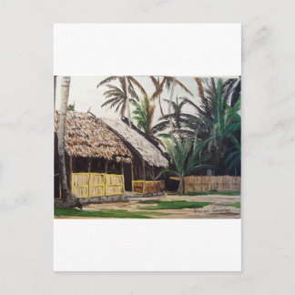 San Blas Inseln, Panama WaterColor Postkarte