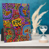 San Blas Island Mola Collage Fotoplatte (Seite)