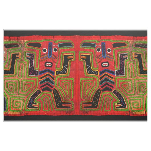 San Blas Island Mola Designer Fabric Stoff (Yard (91,4 cm))