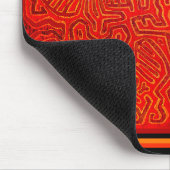 San Blas Island Mola Spirituosen Mousepad (Ecke)