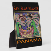 San Blas Islands Panama Mola Fotoplatte (Seite)