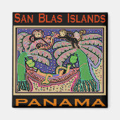 San Blas Islands Panama Mola Magnet (Vorne)