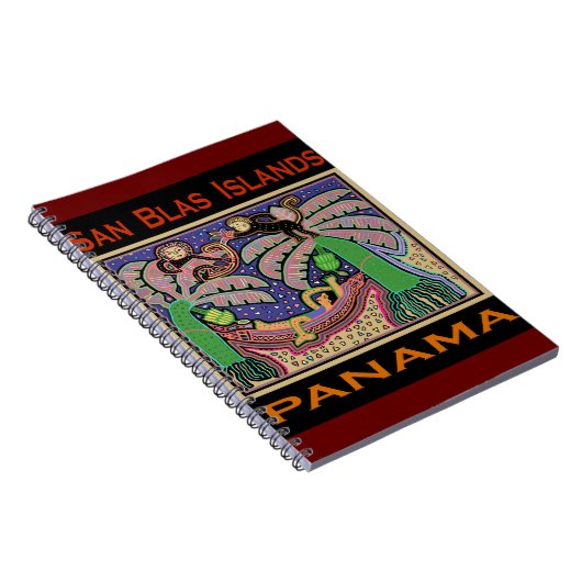 San Blas Islands Panama Mola Notizblock (Rechte Seite)
