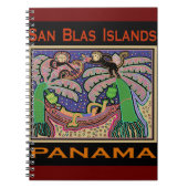 San Blas Islands Panama Mola Notizblock (Vorderseite)