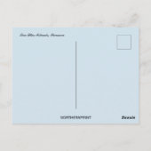 San Blas Islands Panama Postkarte (Rückseite)