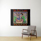 San Blas Islands - Panama Wandteppich (Beispiel (Horizontal))