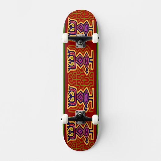 San Blas Tribal Skateboard (Vorderseite)