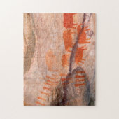 San, Bushman Rock Art, Cederberg Wilderness Puzzle (Vertikal)