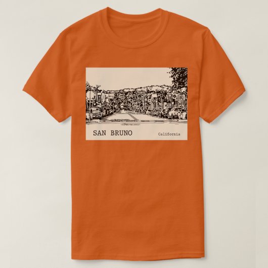 San California TShirt 1 (Design vorne)