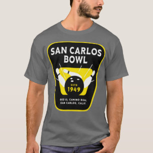 San Carlos Bowl - San Carlos, CA - Vintager Bowlin T-Shirt
