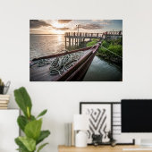 San Carlos Dock Poster (Heimbüro)