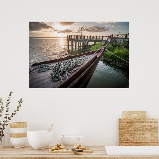 San Carlos Dock Poster (Küche)