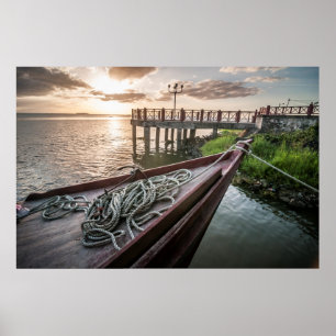 San Carlos Dock Poster