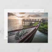 San Carlos Dock Postkarte (Vorne/Hinten)