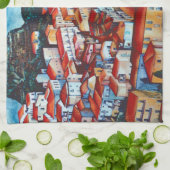 San Chirico, Italien Geschirrtuch (Gefaltet)