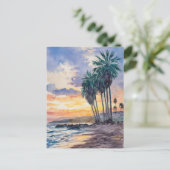 San Clemente Beach, Kalifornien Postkarte (Stehend Vorderseite)