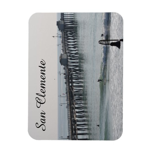 San Clemente California Magnet (Vertikal)
