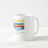 San Clemente California Niedlich Retro-Geschenk Kaffeetasse (VorderseiteRechts)