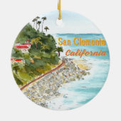 San Clemente California Ornament (Hinten)