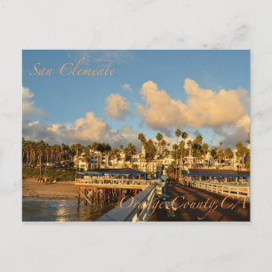 San Clemente California Post Card Postkarte