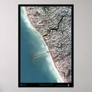 San Clemente, California Satellitenposter Poster