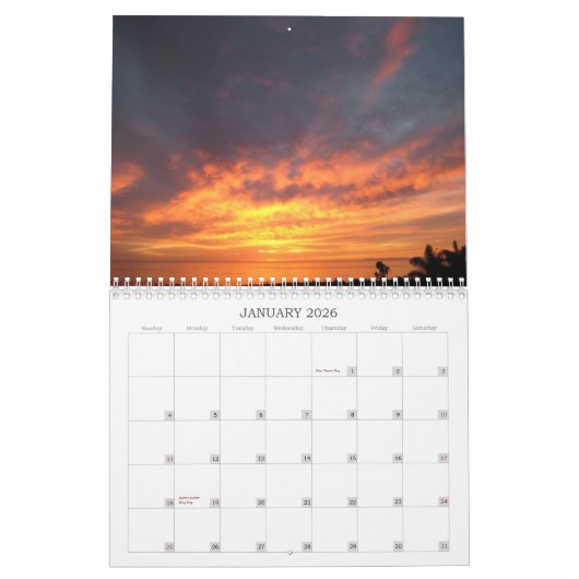 San Clemente-Himmel-Kalender Kalender (Jan 2026)