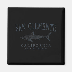 San Clemente Kalifornien Vintage-Hai-Schieferkunst Magnet
