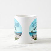 San Clemente Pier Beach California Vintag Kaffeetasse (Mittel)