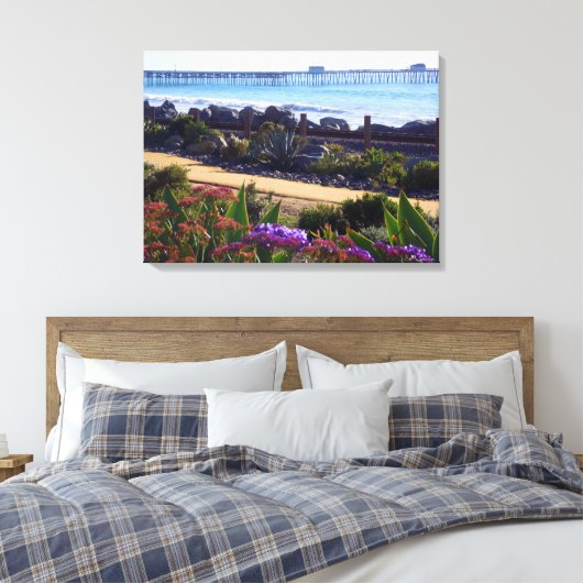 San Clemente Pier Leinwanddruck (Insitu (Schlafzimmer))