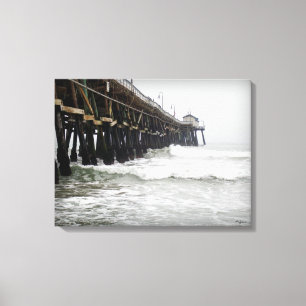 San Clemente-Pier Leinwanddruck