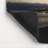 san clemente pier nachtszeit ozeanische kalifornia mousepad (Ecke)