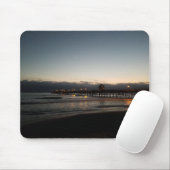 san clemente pier nachtszeit ozeanische kalifornia mousepad (Mit Mouse)