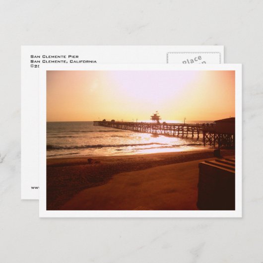 San Clemente Postkarte (Vorne/Hinten)