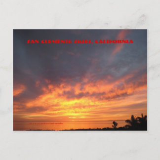 San Clemente Skies - Postkarte