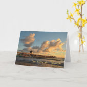 San Clemente-Sonnenuntergang Karte (Gelbe Blume)