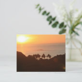 San Clemente-Sonnenuntergang Postkarte (Stehend Vorderseite)
