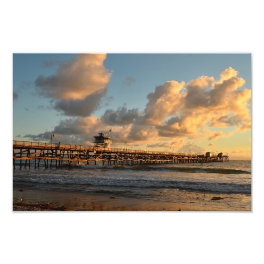 San Clemente Sunset Fotodruck (Vorne)