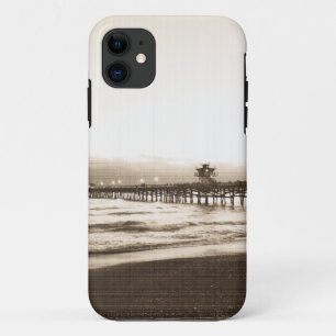 San Clemete Pier Kalifornien Strand Vintage-Foto Case-Mate iPhone Hülle