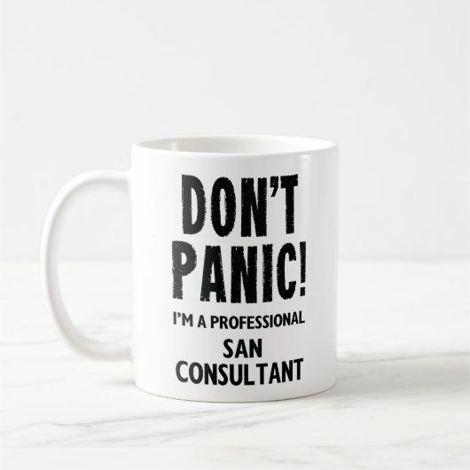 SAN Consultant Kaffeetasse (Links)