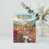 San Cristóbal de las Casas Mexiko Postkarte (Stehend Vorderseite)