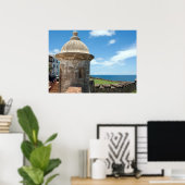 San Cristobal Fort Tower Poster (Heimbüro)