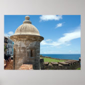 San Cristobal Fort Tower Poster (Vorne)