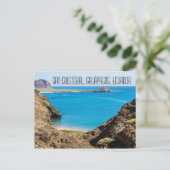 San Cristóbal Islas Galápagos Ecuador Postkarte (Stehend Vorderseite)
