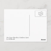 San Cugat Postkarte (Rückseite)