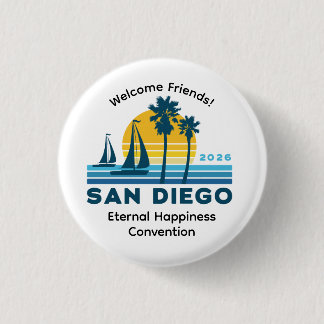 San Diego 2026 International Convention Pin Button