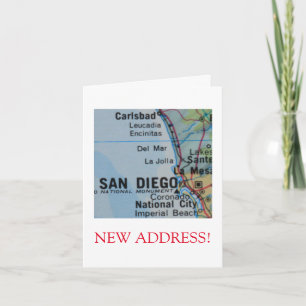 San Diego Ankündigung einer neuen Adresse