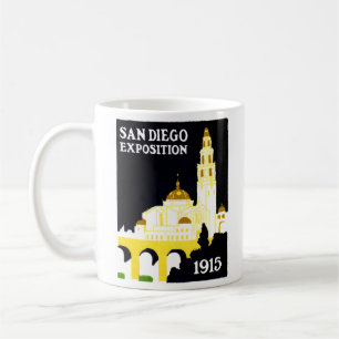 San Diego Ausstellung 1915 Kaffeetasse