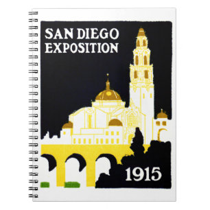 San Diego Ausstellung 1915 Notizblock