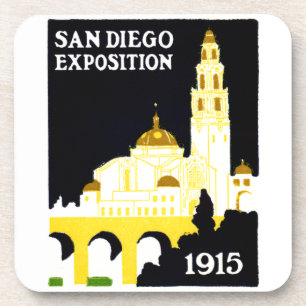 San Diego Ausstellung 1915 Untersetzer