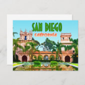 San Diego Balboa Park Vintages Flachbild-TV (Vorne/Hinten)